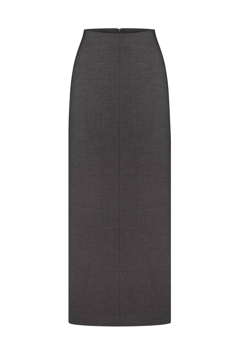 Midi skirt with a slit 1