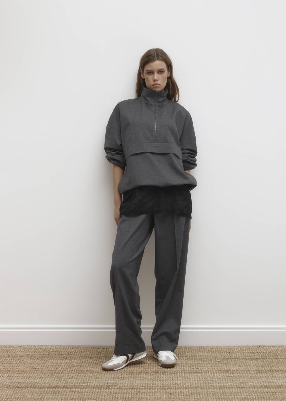 Half-zip anorak 1