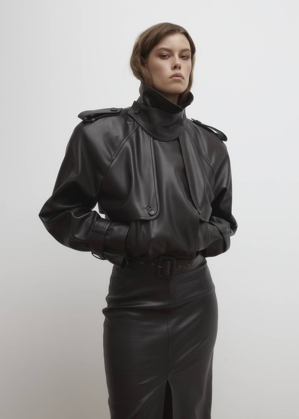 DARK BROWN SHORTED COAT2